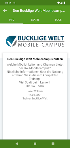 Bucklige Welt- Mobilecampus Screen 2
