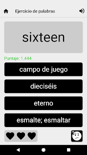 Diccionario español inglés Screenshot