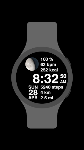 Fixed Watch Face screenshot 5