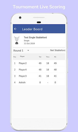 The Poona Club Ltd (Golf) Screen 3