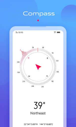 Android application Kompas screenshort