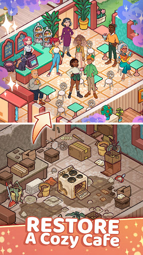 Starbrew Cafe: Mystical Merge screenshot 12