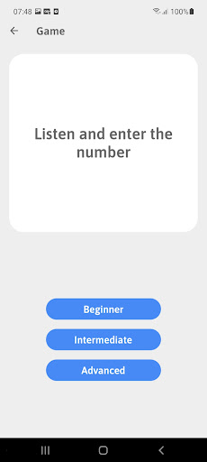 Numbers in English Screen 2