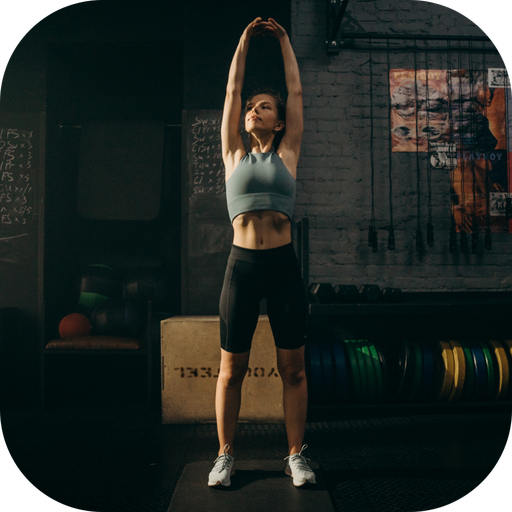 Stretching at Home logo