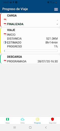 Despacho Interplanta Screen 3