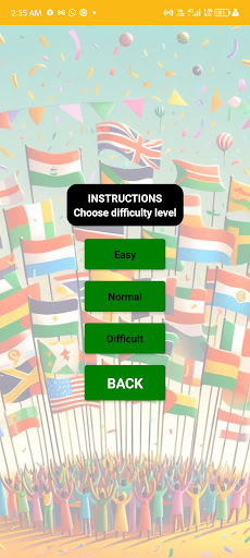 Android application FlagChamp screenshort