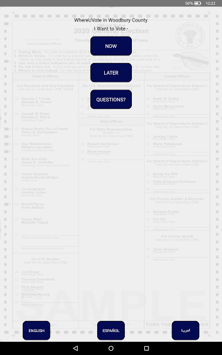 WhereUVote IA - Woodbury Count