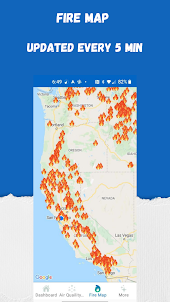Air Pollution & Fire Map