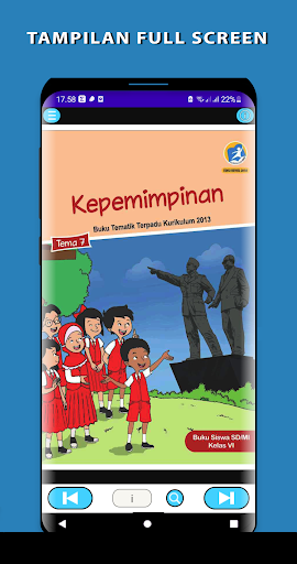 Android application Kelas 6 Tema 7 Kepemimpinan screenshort