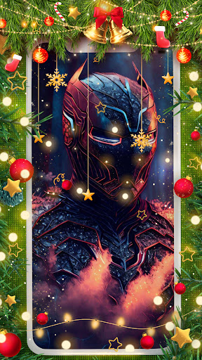 Xmas Superheroes Wallpaper HD