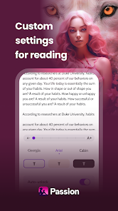 Captura de Pantalla 6 Passion: Novelas para leer android