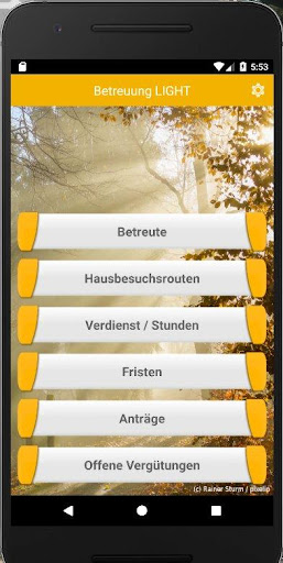 Android application Rechtliche Betreuung LIGHT screenshort