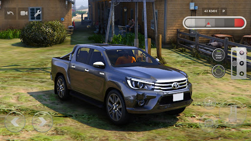 Android application Toyota Hilux 4x4 Mountain Ride screenshort