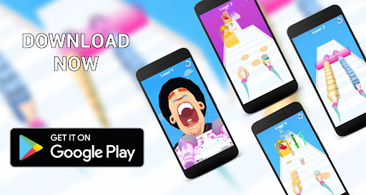 Android application Food Guns : Food Cannon 3d screenshort
