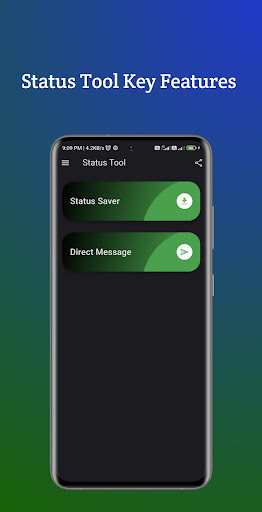 Android application Status Tool screenshort