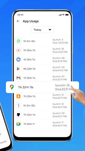 Screenshot of Update Software App: Updates