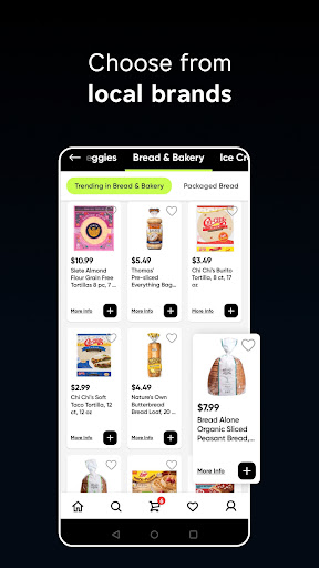 Screenshot of Gorillas: Online Food Delivery