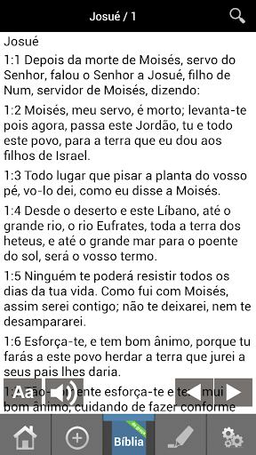 Android application Bíblia Portuguese Bible screenshort