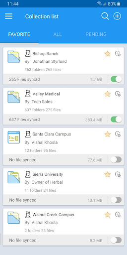 Android application SKYSITE Archives screenshort