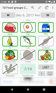 10 Food-groups Checker : simple everyday nutrition 2.2.32 APK screenshots 3