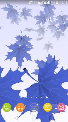 3D Maple Leaves Wallpapeのおすすめ画像4