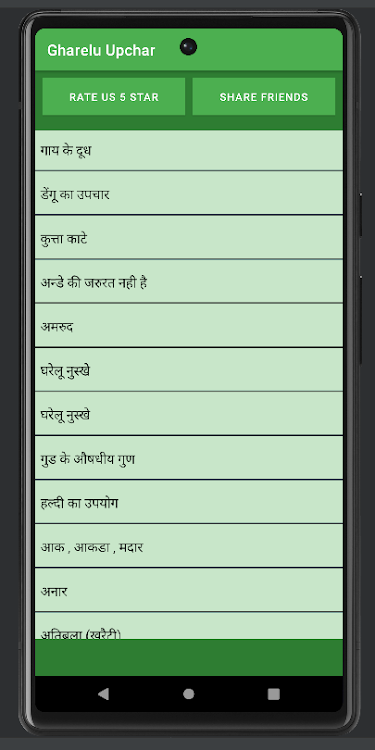 Ayurvedic Gharelu Upchar - 1.0 - (Android)