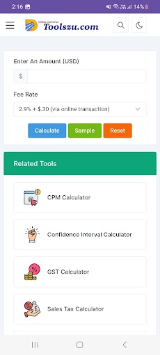 Paypal Calculator : Toolszuのおすすめ画像1