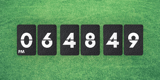 Android application Flip Clock screenshort