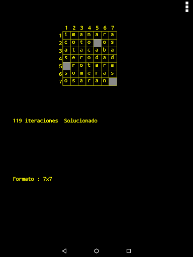 AndrGenCruci Screen 2