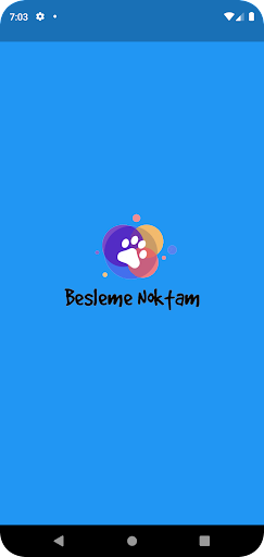 Android application Besleme Noktam screenshort