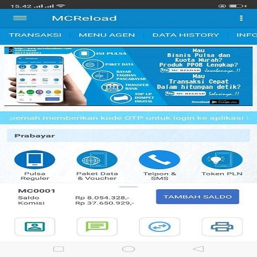 MCReload logo