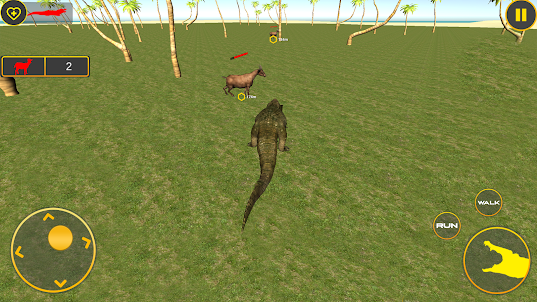 Crocodile Game Animal Sim 3D
