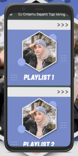 DJ Cintamu Sepahit Topi Miring