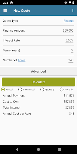 AgDirect Mobile Screen 3
