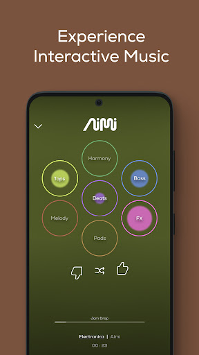 Android application Aimi Player screenshort