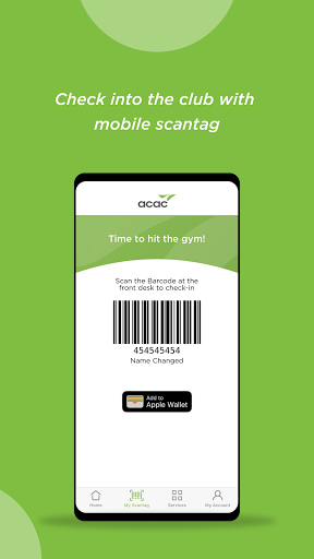 ACAC FITNESS & WELLNESS APP Screen 3