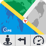 GPS Map Route Traffic finder Earth Navigation icon
