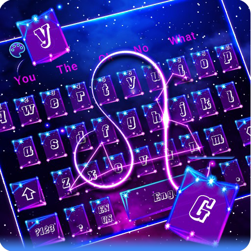 Keyboard app image -for mobile logo