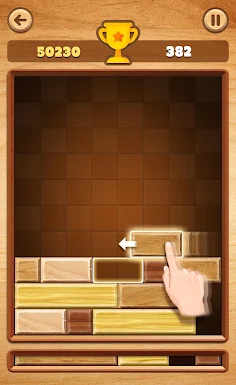 Slide Block : Wood Drop Blast  - Screenshot 2