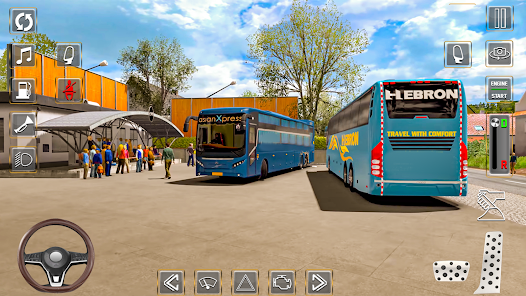 heavy city bus driving 3d 0.3 APK + Mod (Unlimited money) إلى عن على ذكري المظهر