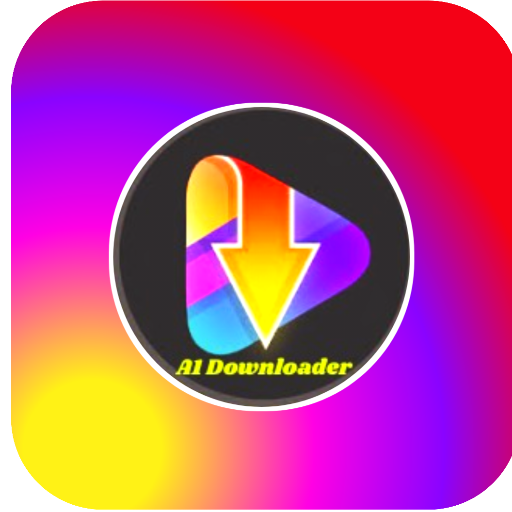 A One video Downloader logo