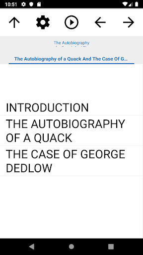 Android application Book, The Autobiography of a Q screenshort
