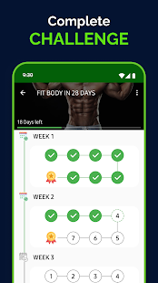 Home Workout - Fit in 28 Days Screenshot