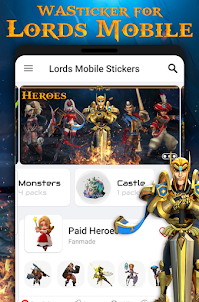 WAStickers For Lords Mobile