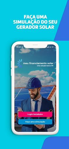 Android application Meu Financiamento Solar screenshort