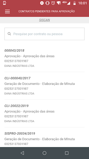 SeusContratos Screen 2