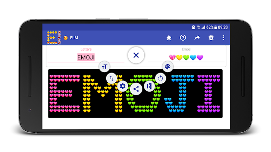 Emoji Letter Maker Screenshot