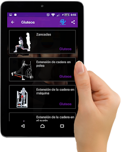 Screenshot 11 Gym Fitness & Workout Mujeres: android