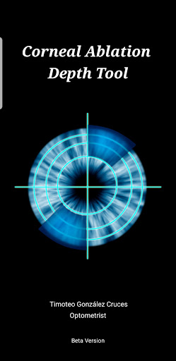 Android application Corneal Ablation Depth Tool screenshort