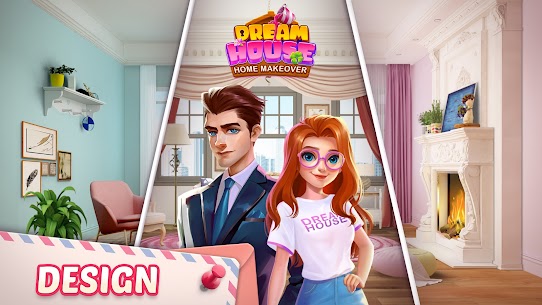 تحميل لعبة Dream House – Home Makeover مهكرة جواهر وأموال غير محدودة 1